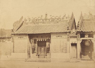 Joss House, Canton door Felice Beato