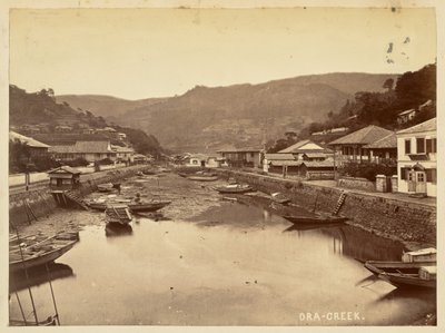 Ora-Creek door Felice Beato