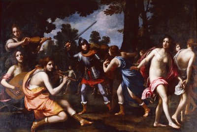 Rinaldo in het betoverde bos door Felice Ficherelli