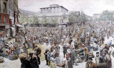 Le Caveau des Halles door Felicien baron de Myrbach Rheinfeld