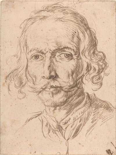 Portret van een Man door Felipe Gomez de Valencia