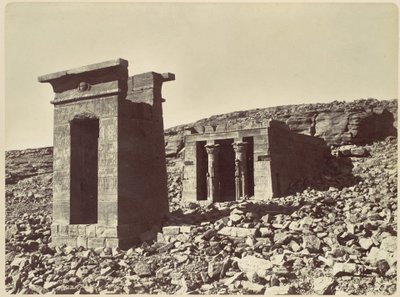 Tempel van Andour door Félix Bonfils