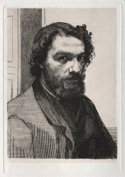 Alphonse Legros, 1861 gedrukt 1875 door Felix Bracquemond