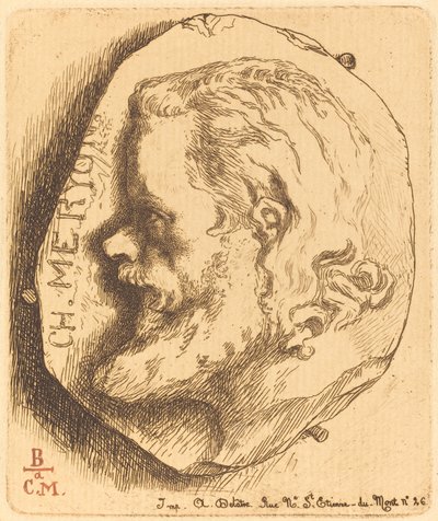 Charles Meryon door Felix Bracquemond