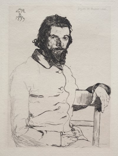 Charles Méryon, 1884 door Felix Bracquemond