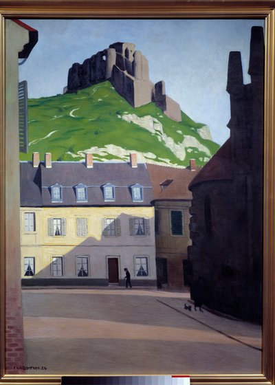 Chateau Gaillard aux Andelys door Felix Edouard Vallotton
