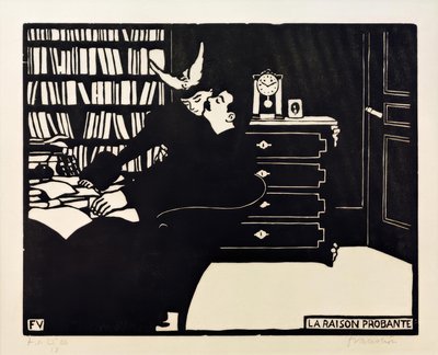 Het overtuigende argument door Felix Edouard Vallotton