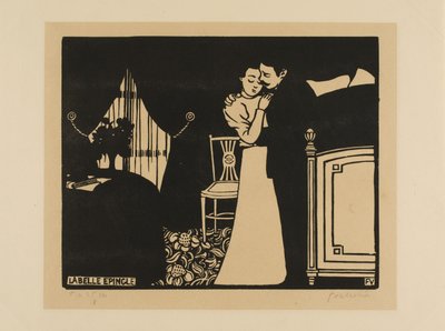 De Fijne Speld, plaat drie uit Intimacies door Felix Edouard Vallotton