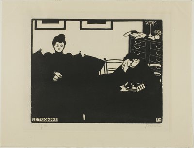De triomf, plaat twee uit Intimacies door Felix Edouard Vallotton