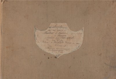 Album van 107 voorbereidende tekeningen ter illustratie van David Hume