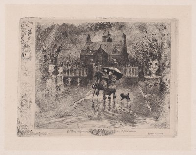 De Buren op het Platteland door Felix Hilaire Buhot