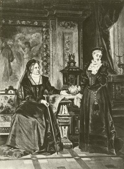 Het Eind Goed, Al Goed. Act I, Scene III door Felix Octavius Carr Darley