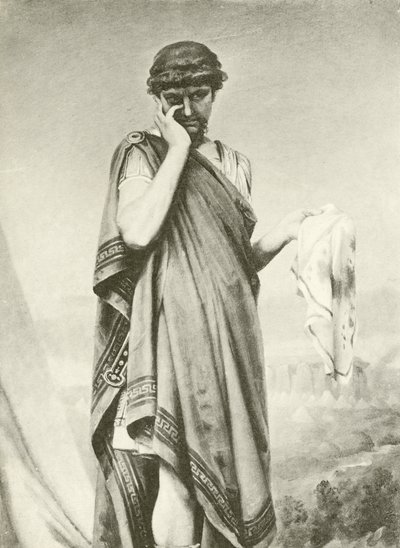 Cymbeline. Act V-Scene I (gravure) door Felix Octavius Carr Darley