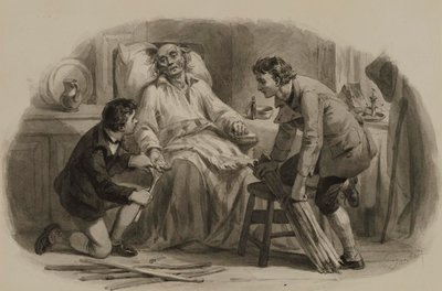 Parabel van de stokken door Felix Octavius Carr Darley