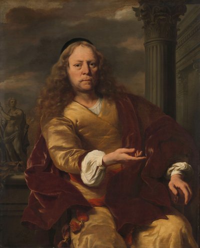 Portret van een man door Ferdinand Bol