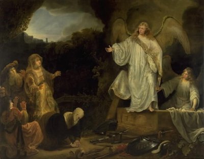 De heilige vrouwen bij het graf door Ferdinand Bol