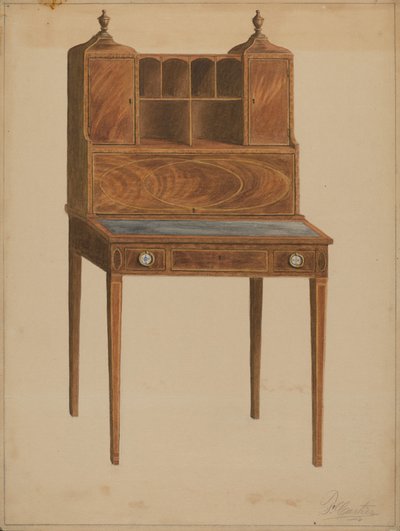 Kabinet door Ferdinand Cartier