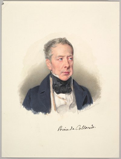 Prins Rudolph Joseph van Colloredo-Mansfeld door Ferdinand Georg Waldmüller