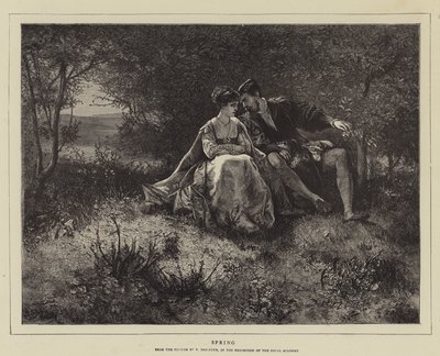 Lente door Ferdinand Heilbuth