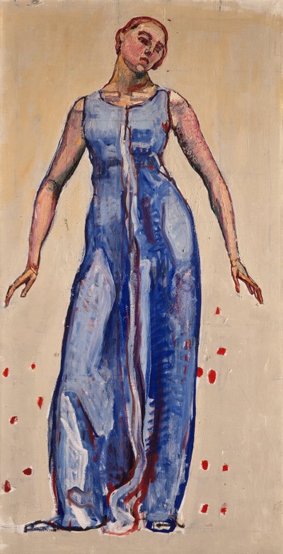 Figuur om in de Oneindigheid te Kijken door Ferdinand Hodler