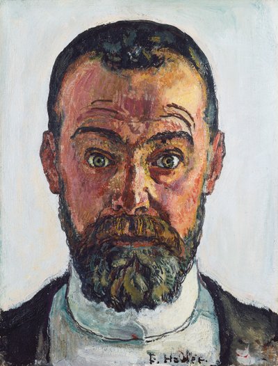 Zelfportret, 1912 door Ferdinand Hodler