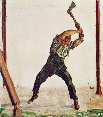 De Houthakker, 1910 door Ferdinand Hodler