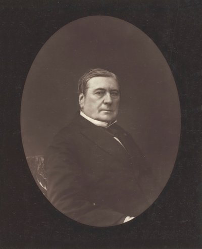 Eugène Labiche, [Franse dramaturg], ca. 1876 door Ferdinand J. Mulnier