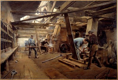 De mallen door Ferdinand Joseph Gueldry