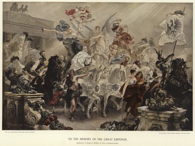 Ter nagedachtenis aan de Grote Keizer door Ferdinand Keller