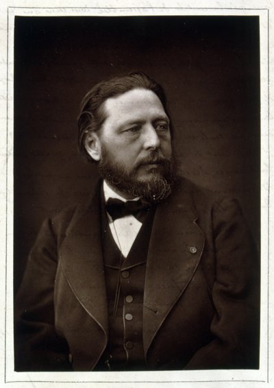 Portret van Jules Breton (1827-1906) door Ferdinand Mulnier