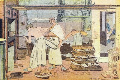 De bakker, in Imagier de l