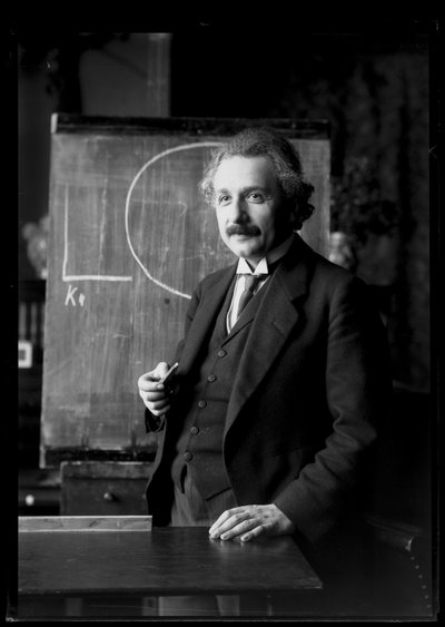 Afbeelding van Albert Einstein (1879-1955) door Ferdinand Schmutzer