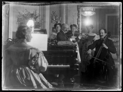 Salonmuziek door Ferdinand Schmutzer