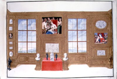 Boek II f.53 Geschilderde Inventaris van de Collectie van Karel VI in de Stallburg, Wenen, 1720-30 door Ferdinand Storffer or Astorffer