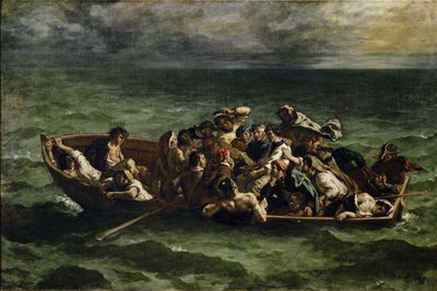 Het schipbreuk van Don Juan door Ferdinand Victor Eugene Delacroix