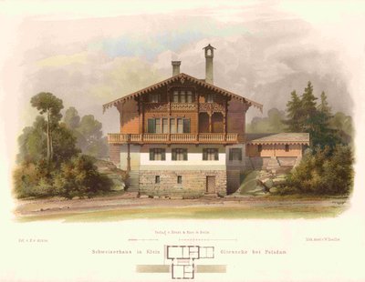 Klein Glienicke Schweizerhaus 1 door Ferdinand von Arnim