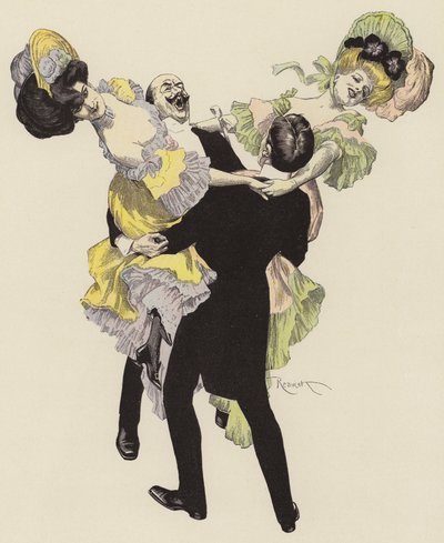 Fasching door Ferdinand von Reznicek