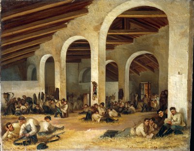 Barakken in Modena door Ferdinando Buonamici