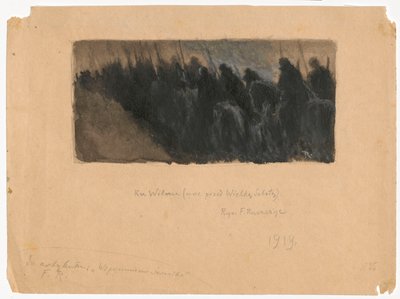 Nach Wilna (Nacht vor dem Karsamstag) door Ferdynand Ruszczyc