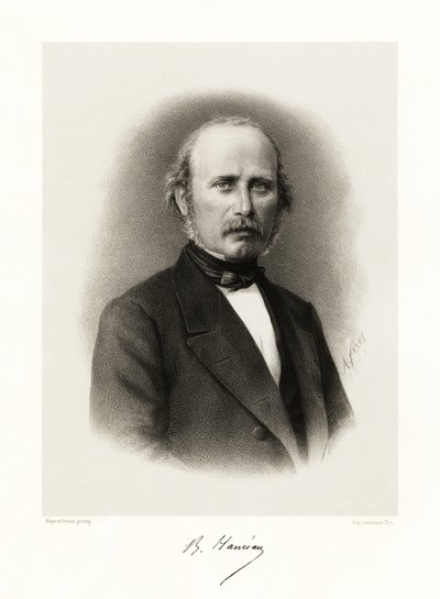 Jean Barthélemy Hauréau door Feret