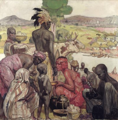 Matadi, 1929 door Fernand Allard L