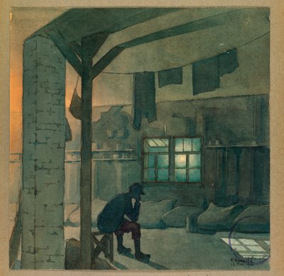 Millot is op zijn hoede, Gustrow door Fernand Barbier