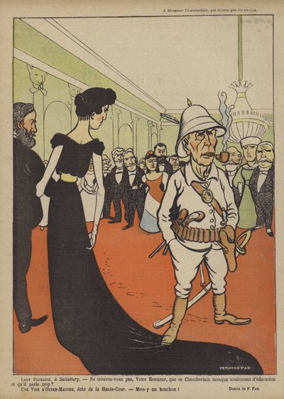 Illustratie voor Le Rire door Fernand Fau