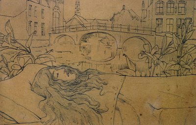 Brugge, De Dood door Fernand Khnopff