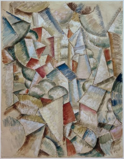 De daken door Fernand Leger