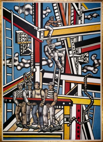 De constructeurs door Fernand Leger