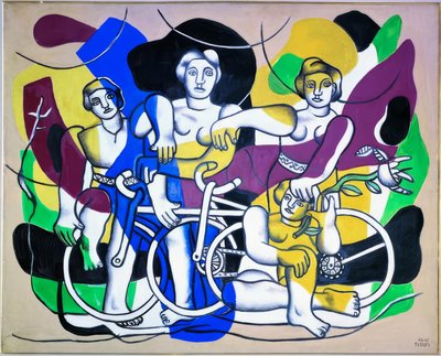 De fietsers door Fernand Leger