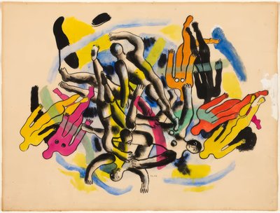Die Taucher von Fernand Leger