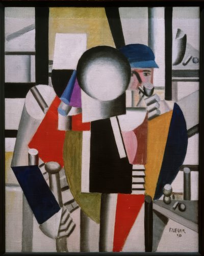 De drie kameraden door Fernand Leger
