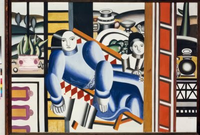 Vrouw met kind door Fernand Leger